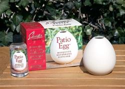 Skeeter Screen Patio Egg with String Holder and Oil