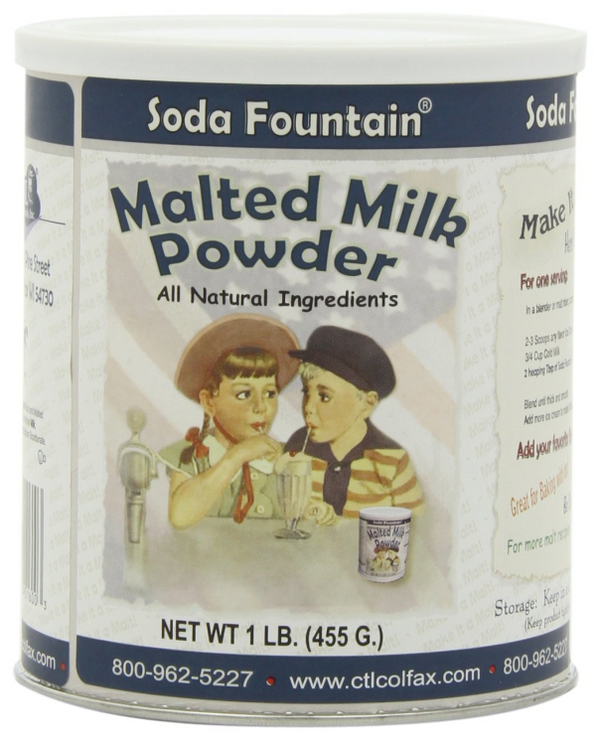 Soda Fountain Malted Milk Powder  1lb