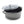 Load image into Gallery viewer, Staub 4qt Graphite Cast Iron Dutch Oven with Glass Lid
