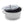 Load image into Gallery viewer, Staub 4qt White Cast Iron Dutch Oven with Glass Lid
