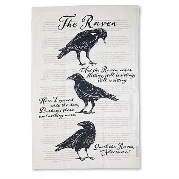 Stonewall Kitchen The Raven Cotton Tea Towel