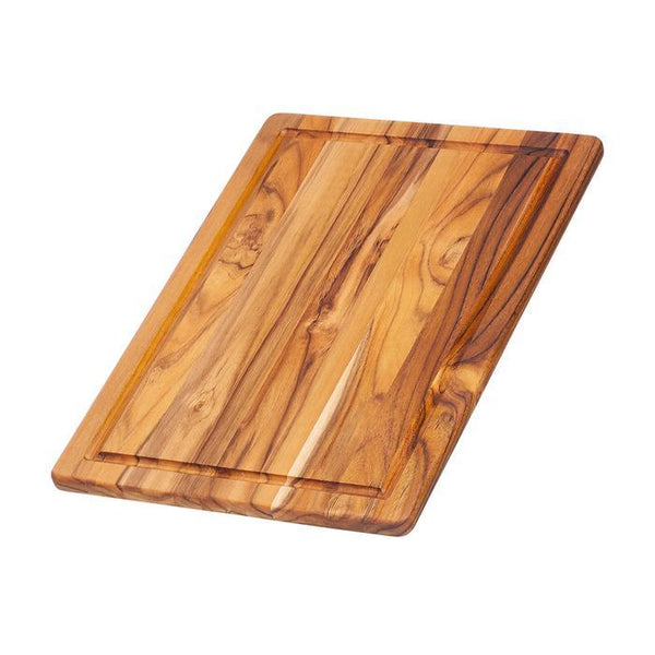 TeakHaus 16"x11"x.55" Cutting Board with Juice Canal