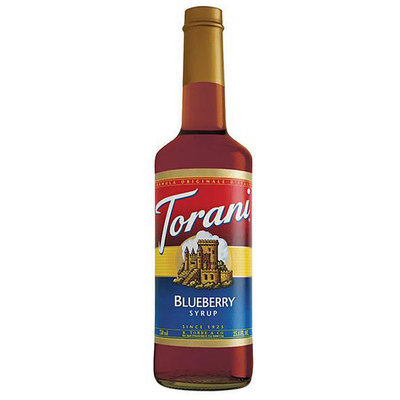 Torani 25.4oz Blueberry Syrup