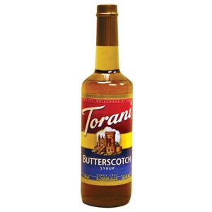 Torani 25.4oz Butterscotch Syrup