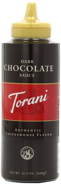 Torani Dark Chocolate Puremade Sauce 16.5oz