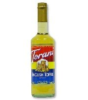 Torani 25.4oz English Toffee Syrup