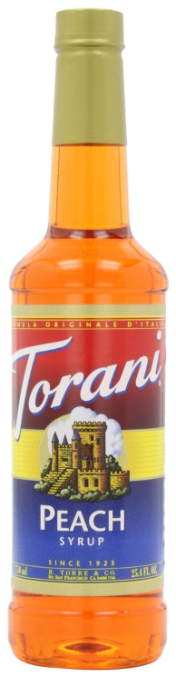 Torani Peach Syrup 25 Ounces
