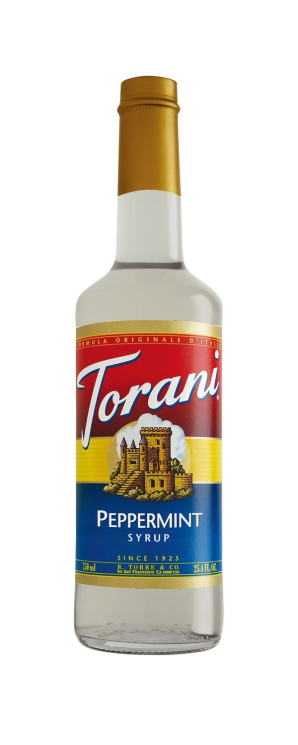 Torani 25.4oz Peppermint Syrup