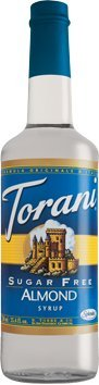 Torani Sugar Free Almond Syrup 25 Ounces