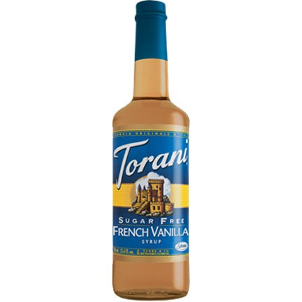 Torani Sugar Free French Vanilla Syrup 25 Ounces