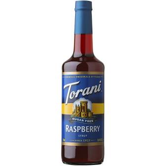 Torani Sugar Free 25.4oz Raspberry Syrup