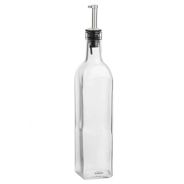 Trudeau Glass Oil or Vinegar Bottle