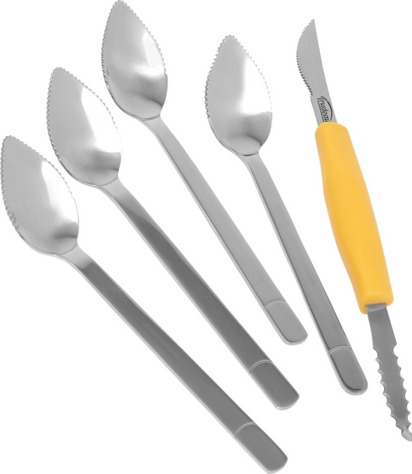 Trudeau Grapefruit Spoon Set with Knife