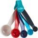 Trudeau Red White and Blue Plastic Measuring Spoons