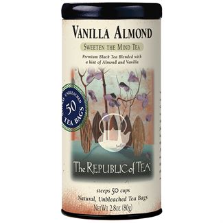 Republic of Tea Vanilla Almond Tea Bags