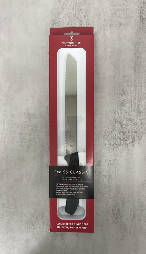 Victorinox Swiss Classic Bread Knife with Serrated Edge and Ergonomic Handle