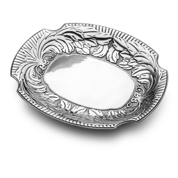 Wilton Armetale Acanthus Large Oval Tray