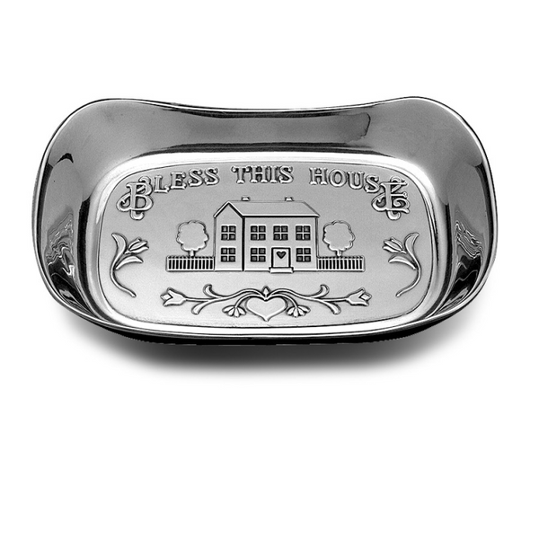 Wilton Armetale Bless This House Bread Tray
