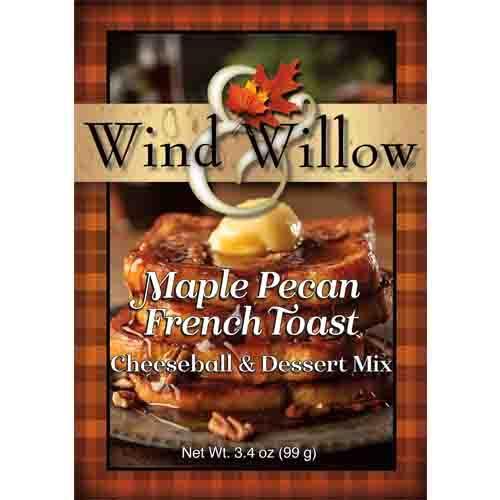 Wind & Willow Maple Pecan French Toast Cheeseball Mix