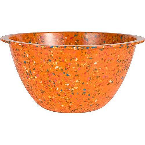 Zak Extra Large Mixing Bowl Orange Confetti