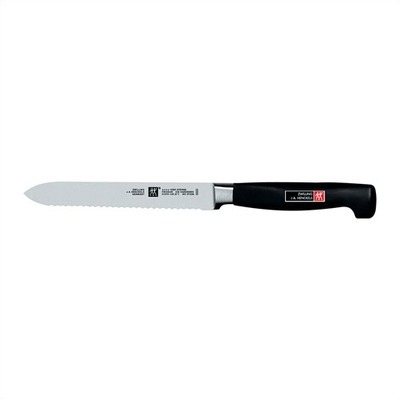 Zwilling J.A. Henckels Four Star 5" Serrated Utility Knife