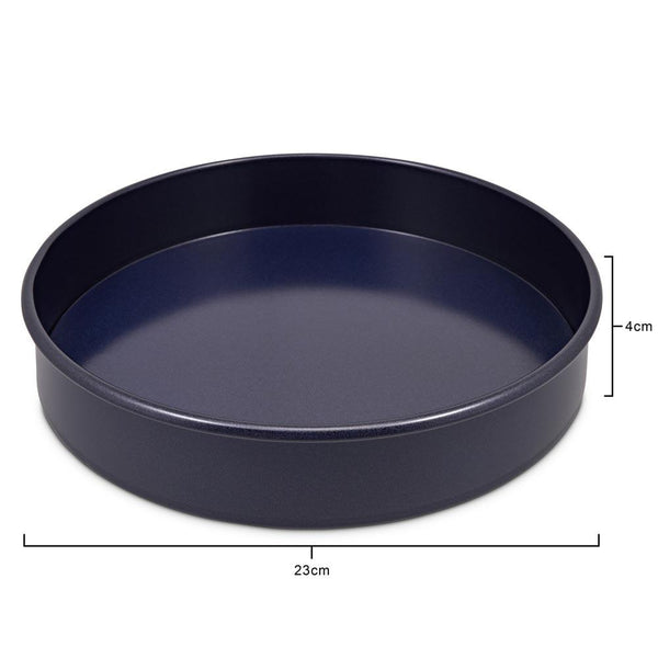 Zyliss Durable 9" Non-Stick Round Cake Pan with Removable Bottom