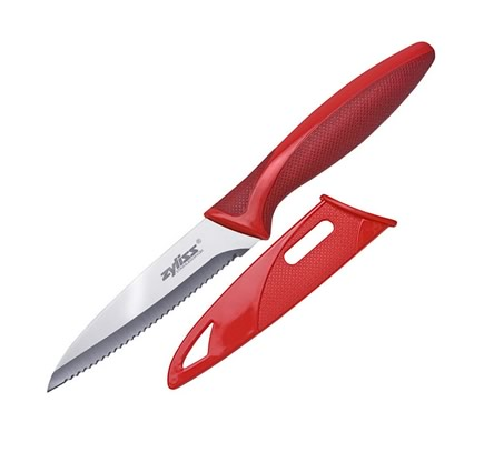 Zyliss Red Knife with Sheath
