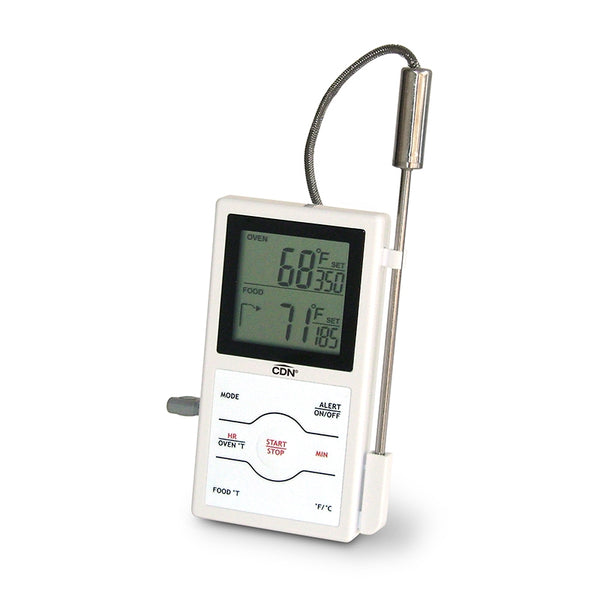 CDN Dual Oven-Food Probe Thermometer