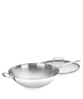 Cuisinart Chef's Classic 14" Stainless Steel Stir-Fry Pan