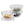 Load image into Gallery viewer, OGGI Glass Pinch Bowl Set with Lids (3)
