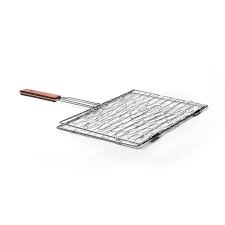 Outset Flex Grill Basket w/rosewood handle