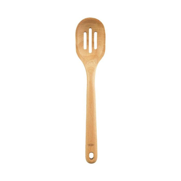 OXO Wood Slotted Spoon Large