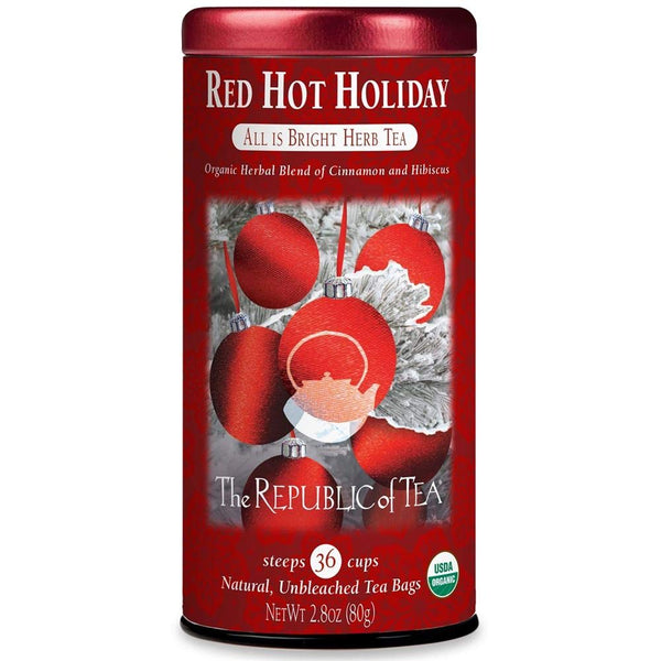 Republic of Tea Red Hot Holiday Tea Bags