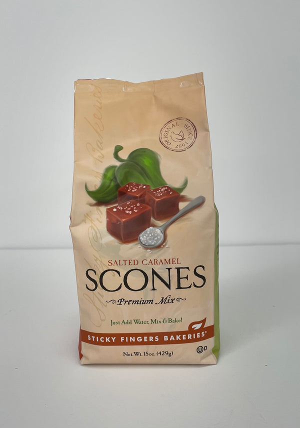 Sticky Fingers Scone Mix - Salted Caramel