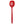 Load image into Gallery viewer, Gourmac 12&quot;  Melamine Slotted Spoon - Red
