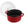 Load image into Gallery viewer, Staub 4qt Cherry  Cast Iron Dutch Oven with Glass Lid
