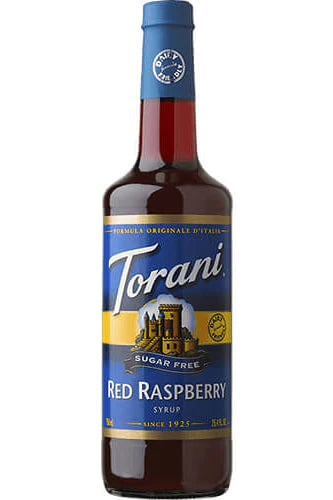 Torani Sugar Free 25.4oz Red Raspberry Syrup