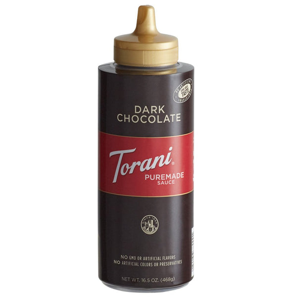 Torani Dark Chocolate Puremade Sauce 16.5oz