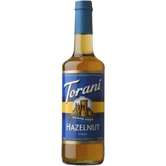 Torani Sugar Free 25.4oz Hazelnut Syrup