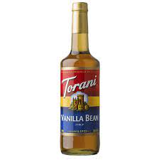 Torani 25.4oz Vanilla Bean Syrup