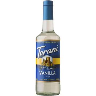 Torani Sugar Free Vanilla Syrup 25 Ounces