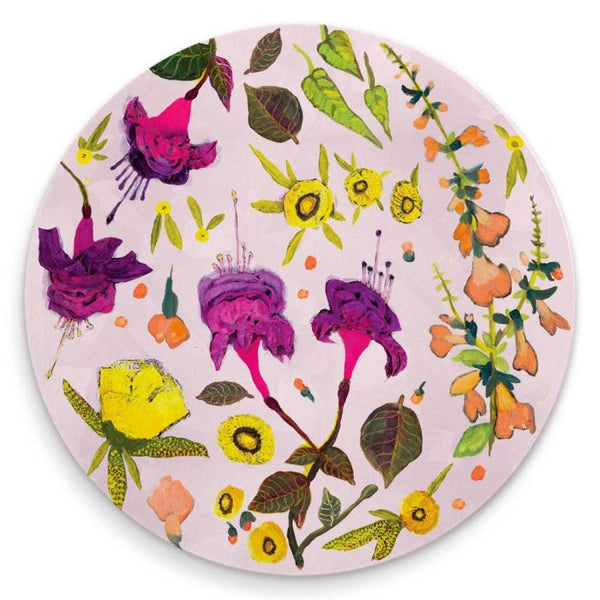 Green Box Art Set of 4 Coasters - Wildflowers