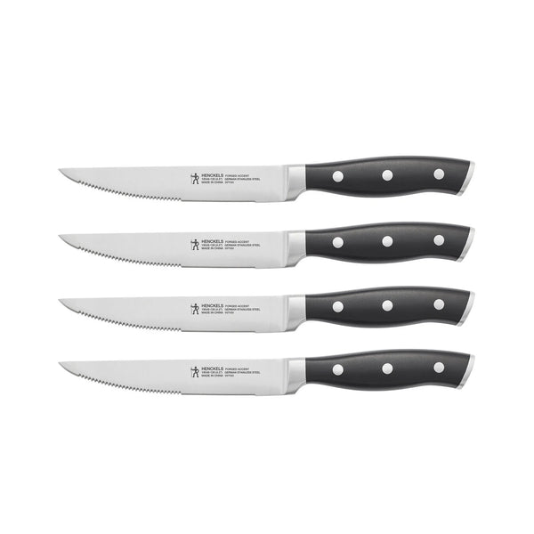 Henckel Accent Black Set of 4 Steak Knives